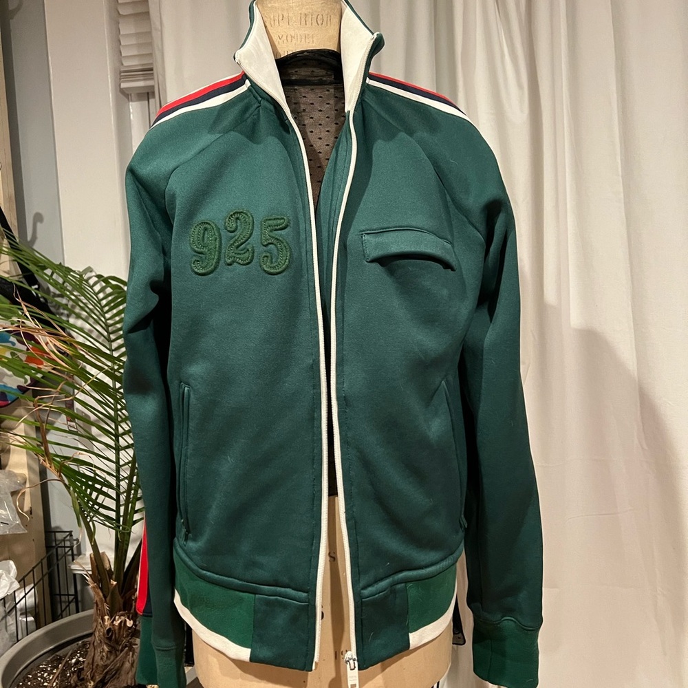 Vintage Ruehl No.925 Green Track Jacket - Size L